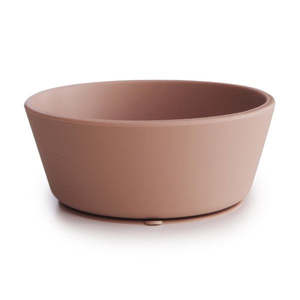 Mushie Silicone Suction Bowl- Blush