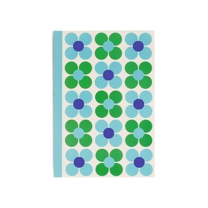 Rex London A5 Notebook - Blue And Green Daisy