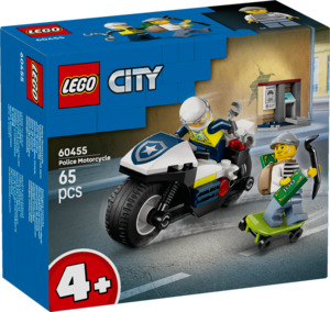 LEGO CITY Police Motorcycle Chase 60455