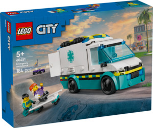 Lego City: LEGO CITY Emergency Ambulance 60451