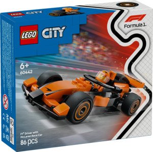 Lego City: LEGO CITY F1 Driver with McLaren Race Car 60442