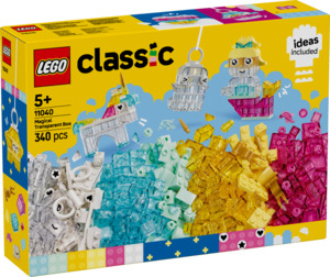 Lego Classic: LEGO Classic Magical Transparent Box 11040