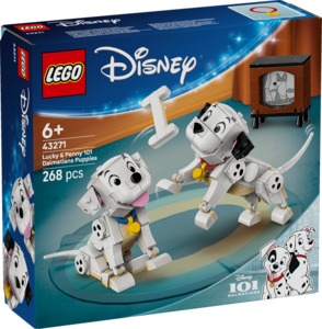 Lego Disney: LEGO Disney Classic Lucky & Penny 101 Dalmatians Puppies 43271
