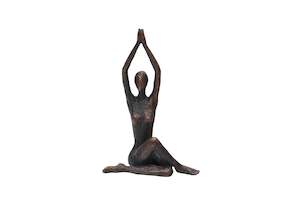 Le Forge: Yoga Lady Sitting Pose Figurine