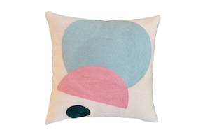 Cushion Covers: Modern Geometric Art Embroidered Cushion Cover