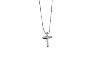 Necklaces: 925 Sterling Silver Cross Pendant Necklace