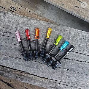 Granite Designs 1: Granite Designs 60mm Juicy Nipple Valve Caps and Stems