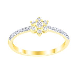 Wedding Rings: 9K WHITE GOLD DIAMOND RING