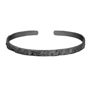 Dansk Amber Slim Hematite Colour Ion Plt Bracelet