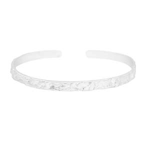 Dansk Amber Slim Silver Colour Ion Plt Bracelet