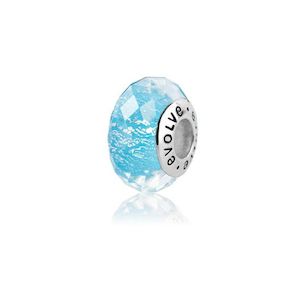 Evolve Charms Murano Glass: Evolve Charms Murano Glass New Zealand Glaciers GK81