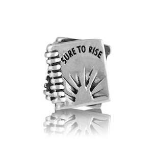 Evolve Charms Silver Kiwi Cooking (Sure to Rise) LK129