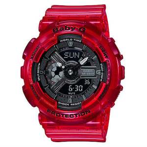Baby G Watches: CASIO BABY G CORAL REEF COLOUR RED