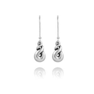 Evolve Necklaces: Evolve Necklaces Eternity-Twist-Drops ER020