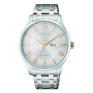 CITIZEN GENTS AUTO BRIT SSWP WR50