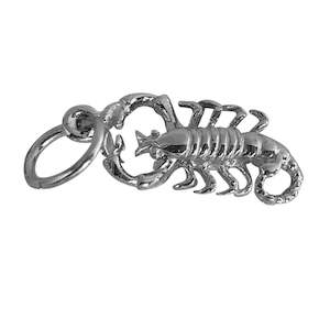 Traditional Silver Charm Zodiac_Scorpio