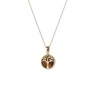 EVOLVE TREE OF LIFE NECKLACE (GOLD)