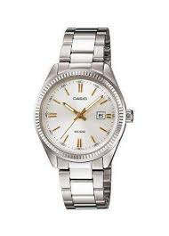 Casio Watches Ladies: CASIO LADIES ANALOGUE SILVER AND GOLD TONE