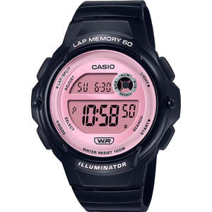 Casio Watches Ladies: CASIO LADIES DIG SPORTY COLOUR PINK FACE