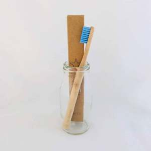 Bamboo Toothbrush: Do Gooder | Medium, natural handle – ecobrush bamboo toothbrush