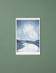 New Arrivals From Japan: Fireworks Postcard