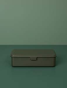 Mini Steel Toolbox // Olive