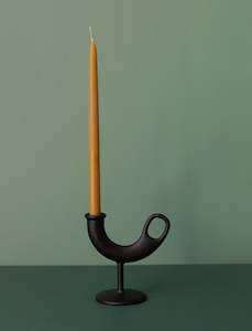 Ildhane Cast Iron Candlestick Holder