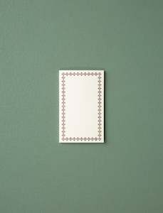 Greeting Cards Gift Wrap: Letterpress Memo Cards // Brown