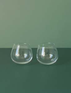 The Everyday Matapihi: Japanese Stemless Wine Glasses // Pair