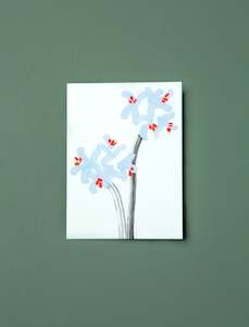 Christmas Decorations Gift Wrapping: Nerine Greeting Card