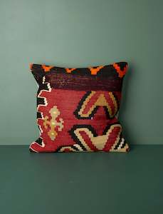 Vintage Kilim Cushion 40cm // One