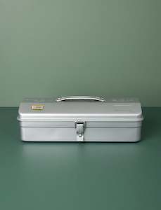 Hip Roof Steel Toolbox // Silver