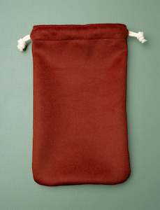 Cashmere Hot Water Bottle Cover // Burgundy