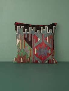 Vintage Turkish Kilim Cushion 40x50 // One