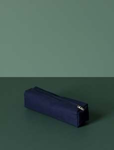 Secret Santa: Canvas Box Pencil Case // Navy