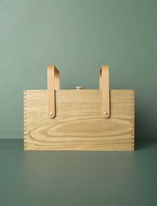 Japanese Chestnut Sewing Box
