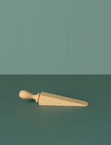 Handcrafted Oak Door Stop