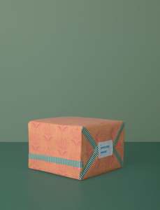 Jute Wrapping Paper // Orange