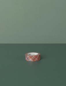 Christmas Decorations Gift Wrapping: Crayon Check Washi Tape