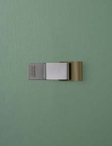 Leather Notebook Pen Holder // Olive