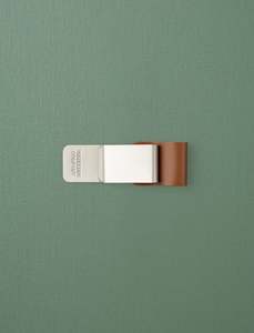 Leather Notebook Pen Holder // Camel