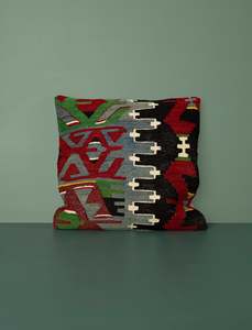 Vintage Kilim Cushion 40cm // Ten