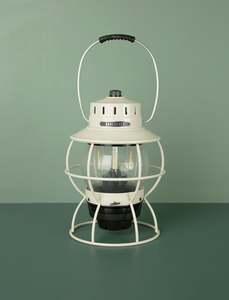Railroad Lantern // Antique White