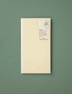 Travelers Company: Notebook Refill // Monthly Diary