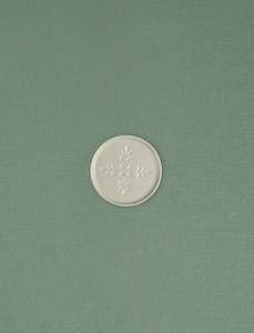 Crafted In Japan: Carved Shihou Kaben Coaster //  Asagi