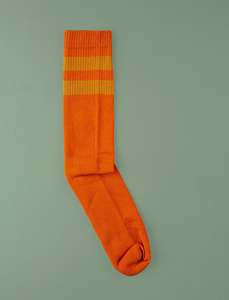 Escuyer: Tube Socks // Orange & Brown