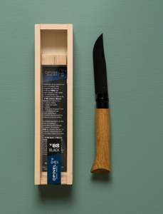 Back In Stock: Opinel 8 Black // Gift Box