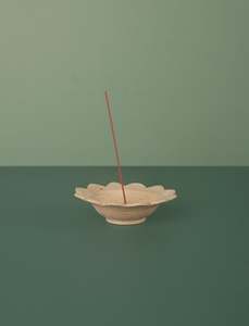 Back In Stock: Ceramic Incense Holder Flower // Stone