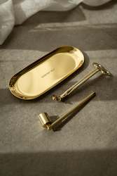 Accessories: Candle Care Set - Gold