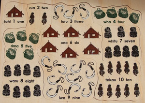 Products: Bilingual Counting to 10 Puzzle